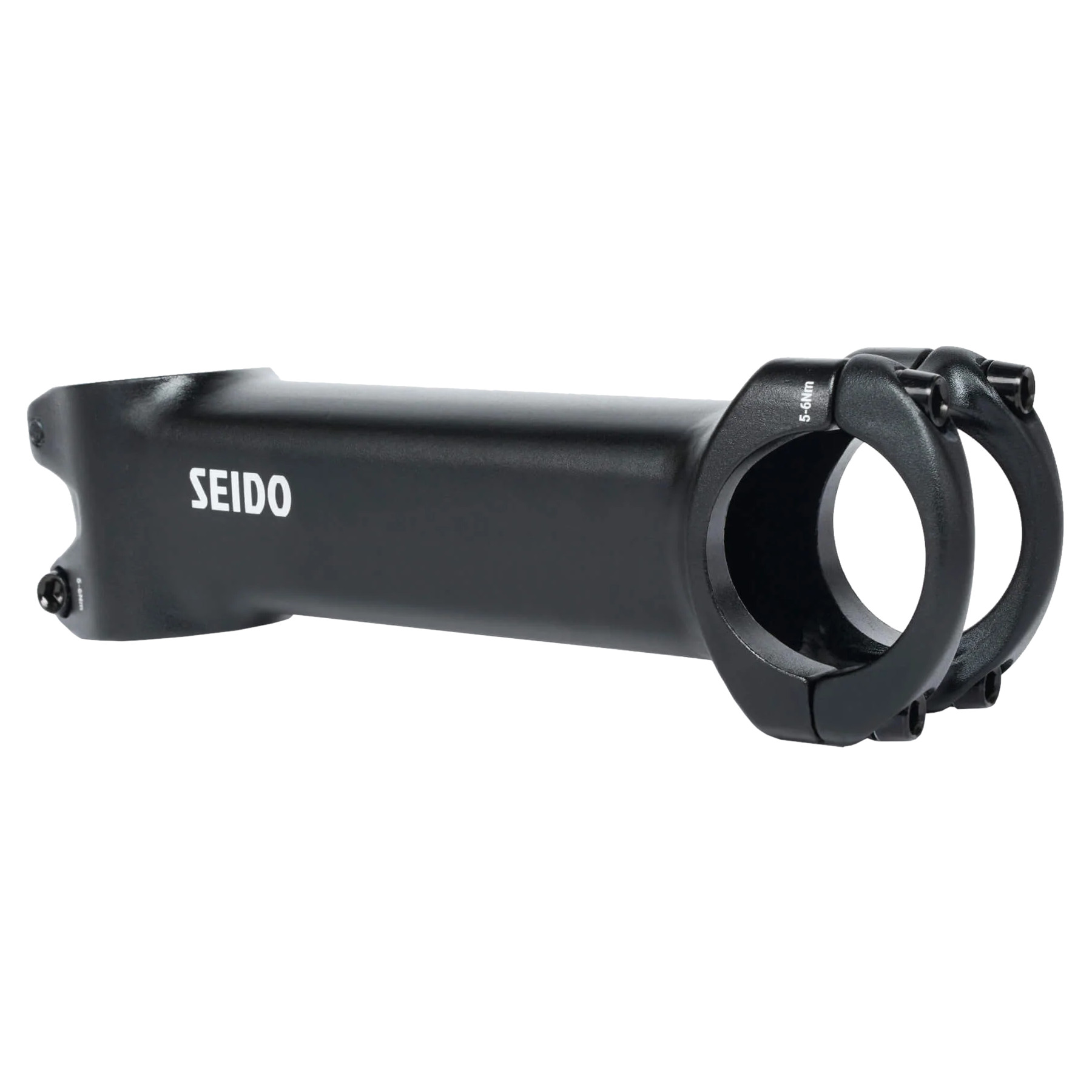 Productfoto van SEIDO MEANDER Handlebar Stem | Road - 31.8mm - sandblasted black anodized