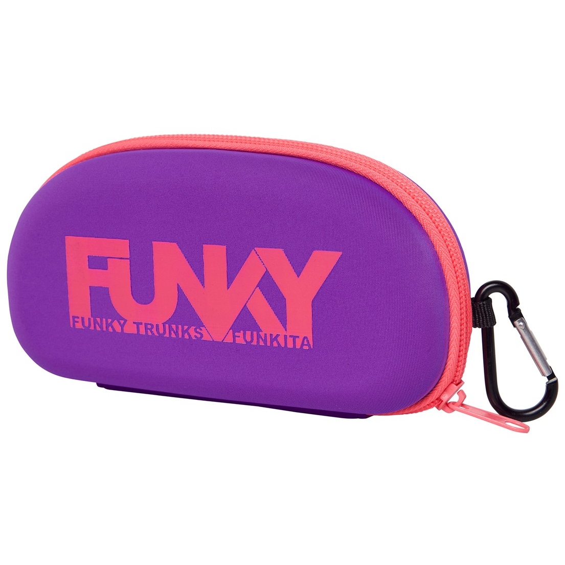 Productfoto van Funky Trunks Case Closed Zwembrillenkoker - Purple Punch