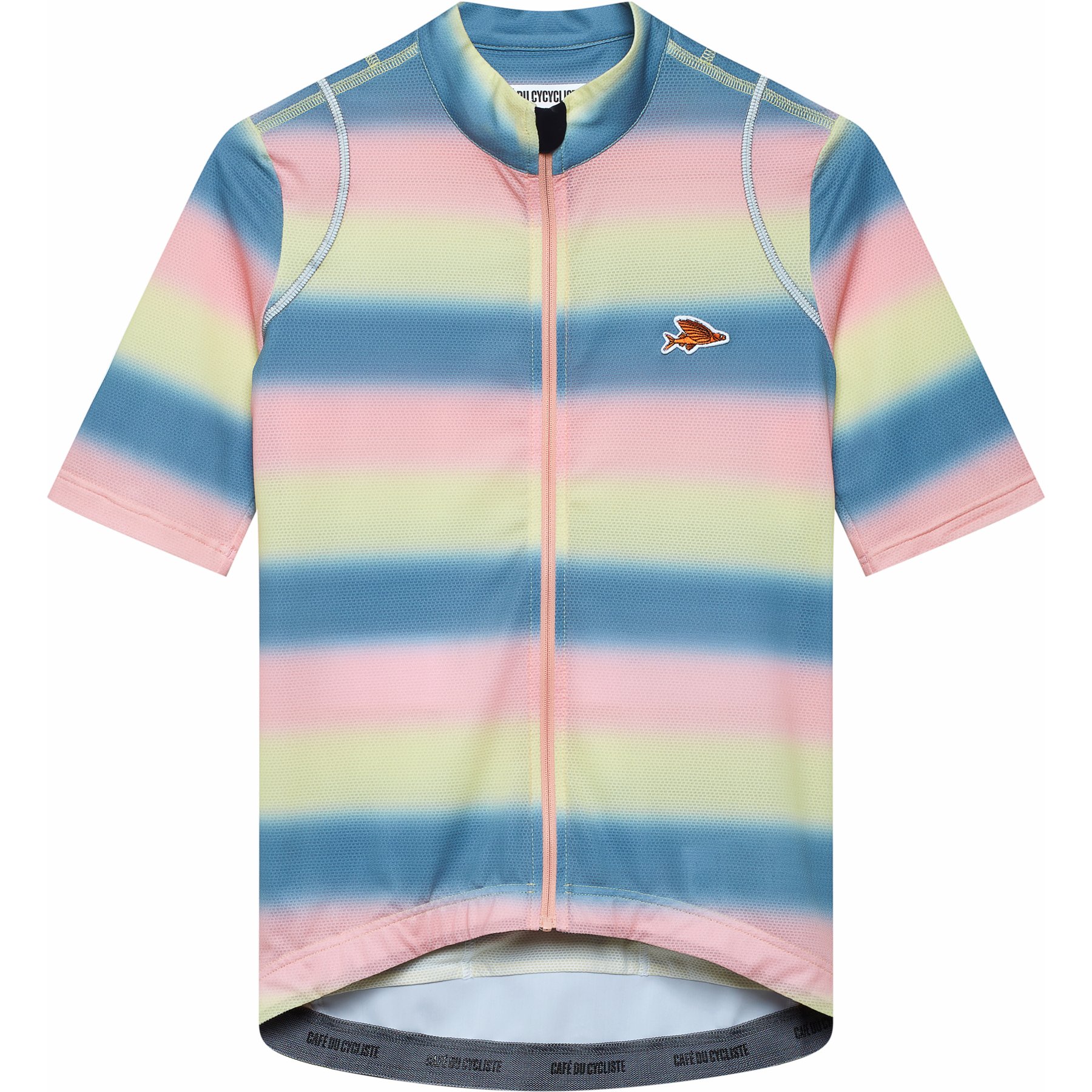 Produktbild von Café du Cycliste Mona Kurzarmtrikot Damen - plush/naples yellow