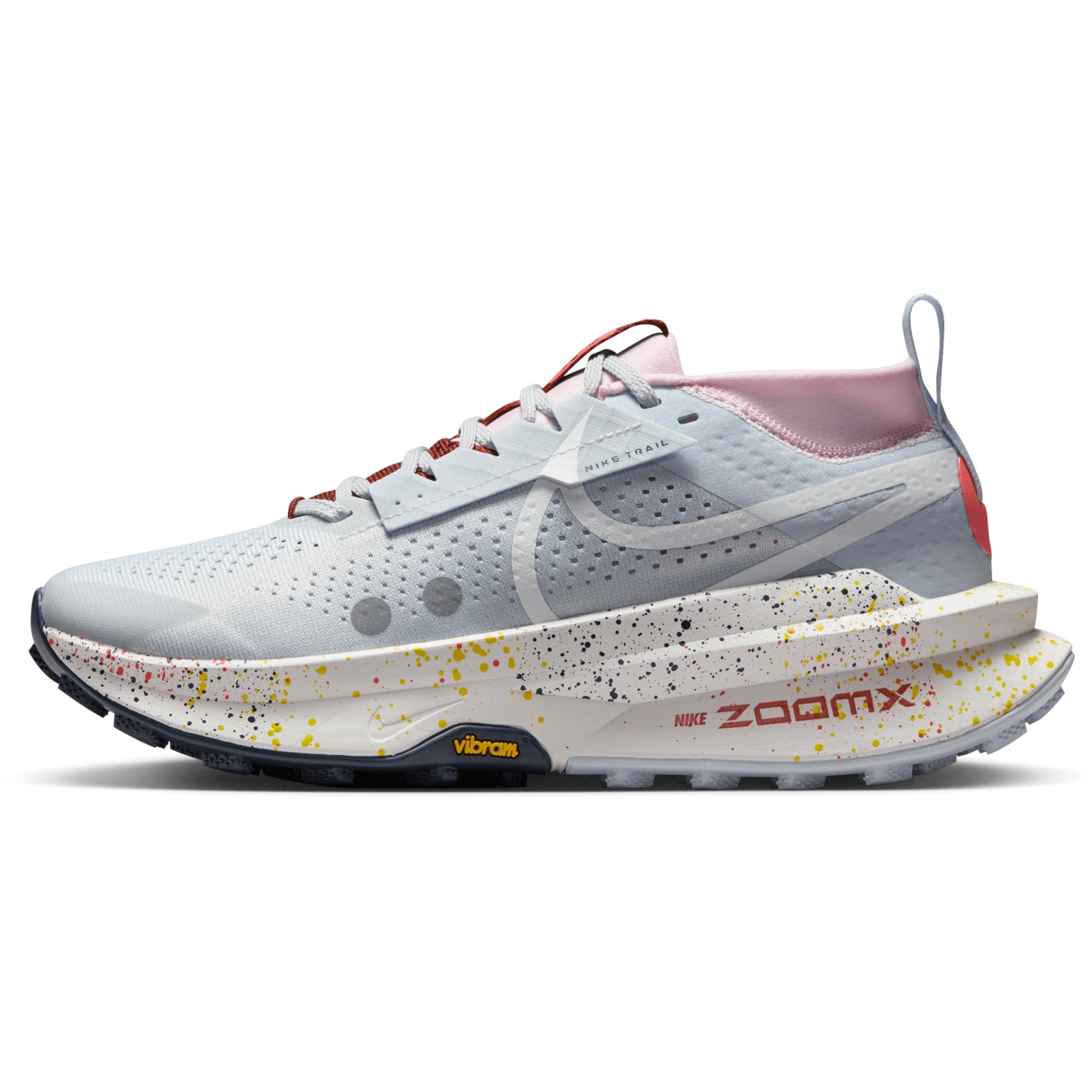 Женские кроссовки Nike Zegama 2 Trail - чистая платина/футбольно-серый/поролоновый розовый/белый FD5191-006