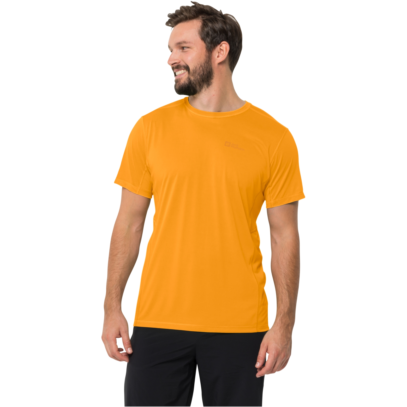 Picture of Jack Wolfskin Prelight T-Shirt Men - orange pop