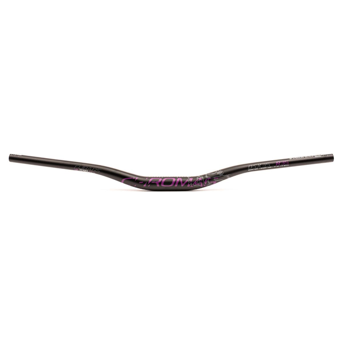 Produktbild von CHROMAG Fubars OSX 35 Low Riser MTB-Lenker 25mm Rise - schwarz / violett