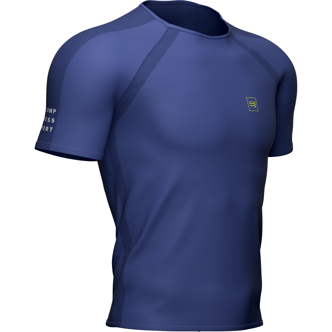 Image of Compressport Training T-Shirt - sodalite/primerose