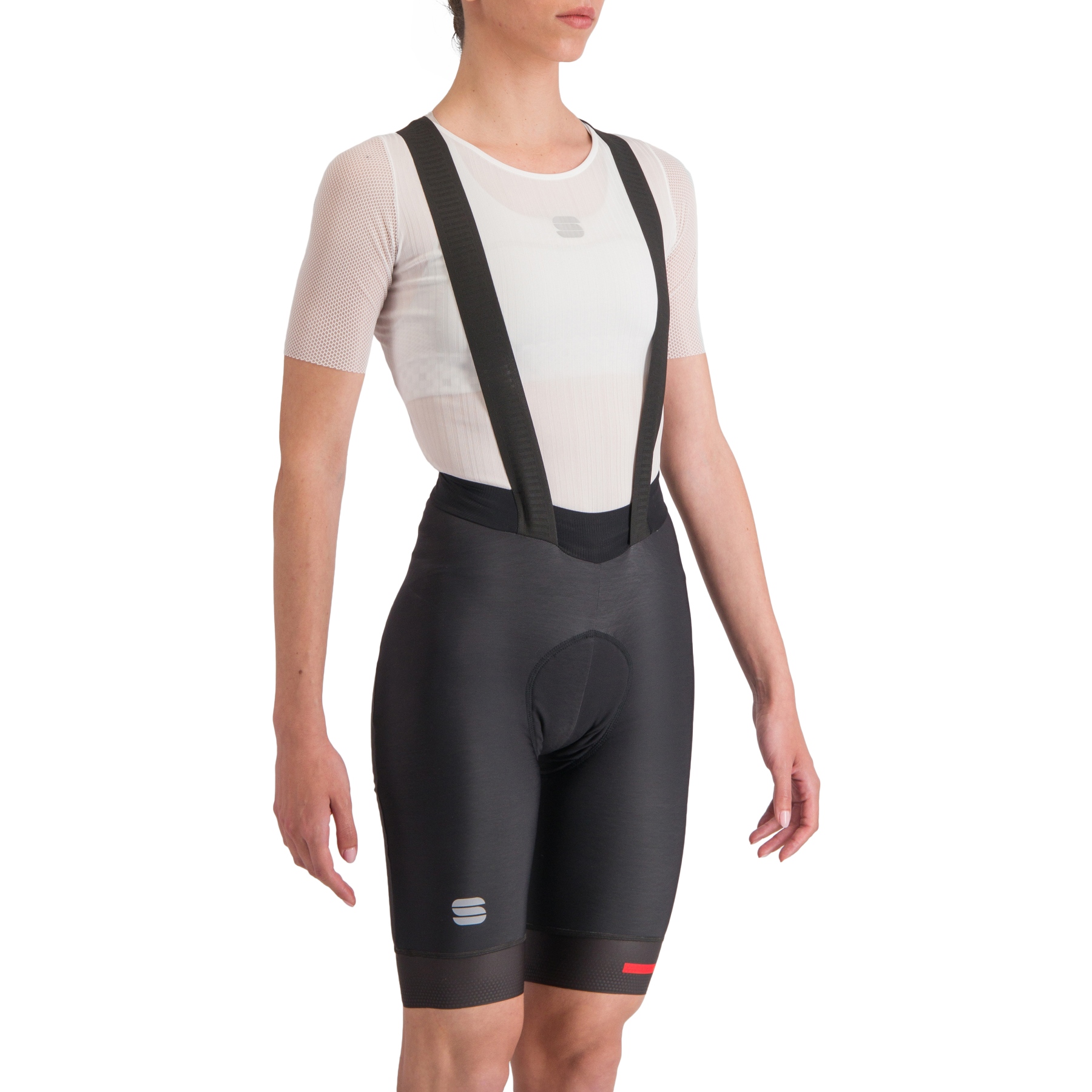 Picture of Sportful Fiandre Bibshort Women - 002 Black