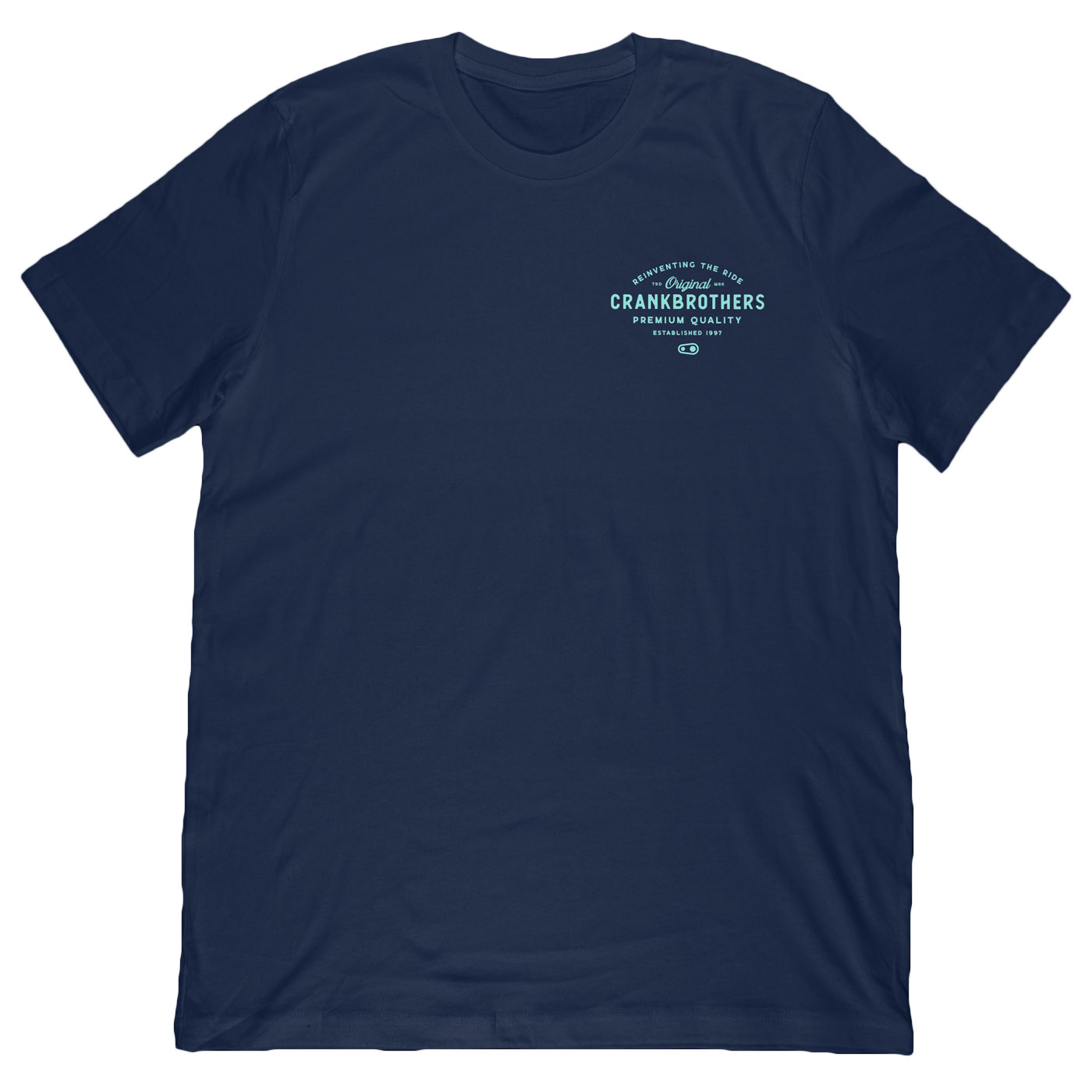 Image of Crankbrothers Old School T-Shirt - navy