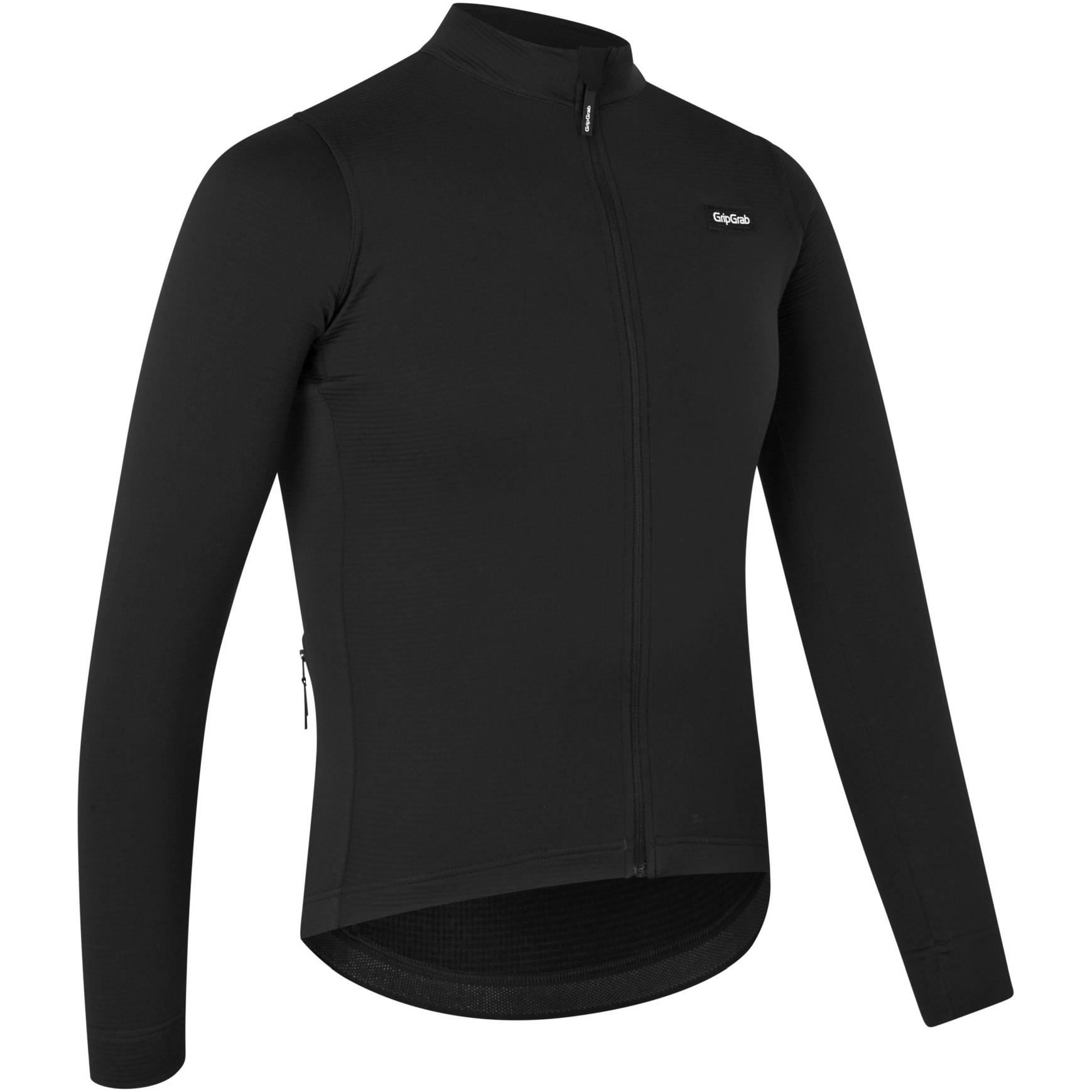 Picture of GripGrab Gravelin Merinotech Thermal Long Sleeve Jersey - black