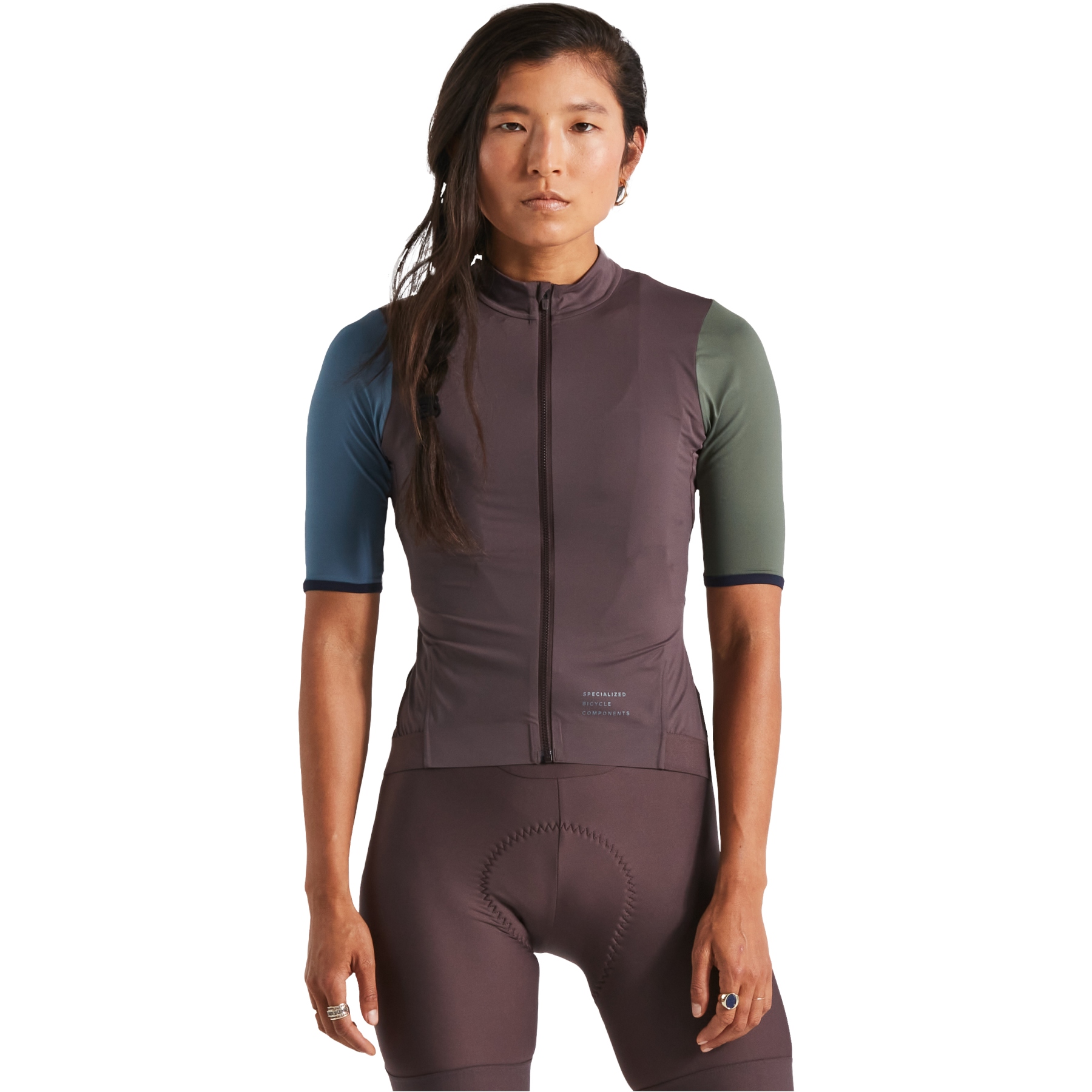Picture of Specialized Prime Short Sleeve Jersey Women - cast umber