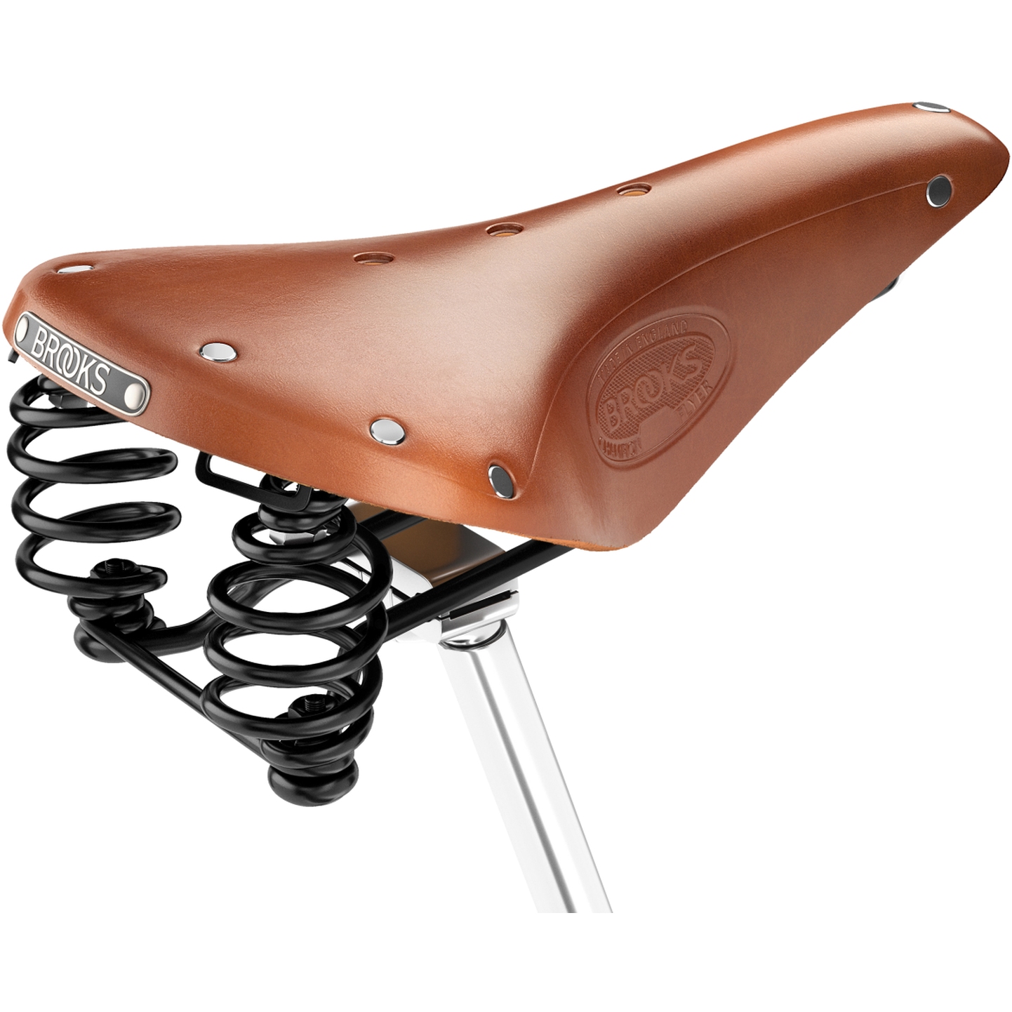 Brooks Flyer Bend Leather Saddle - honey | BIKE24