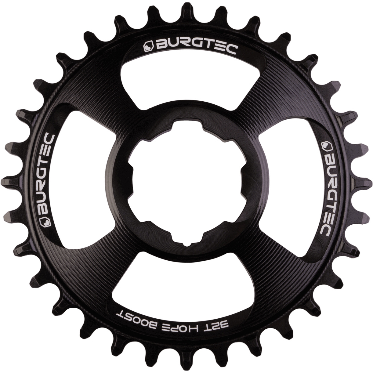 Produktbild von Burgtec Thick Thin Kettenblatt - Hope Boost - Direct Mount - burgtec black