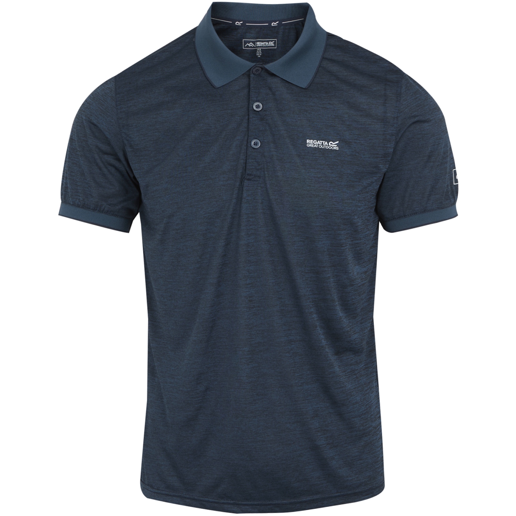 Productfoto van Regatta Remex II Poloshirt Heren - Moonlight Denim 1X9