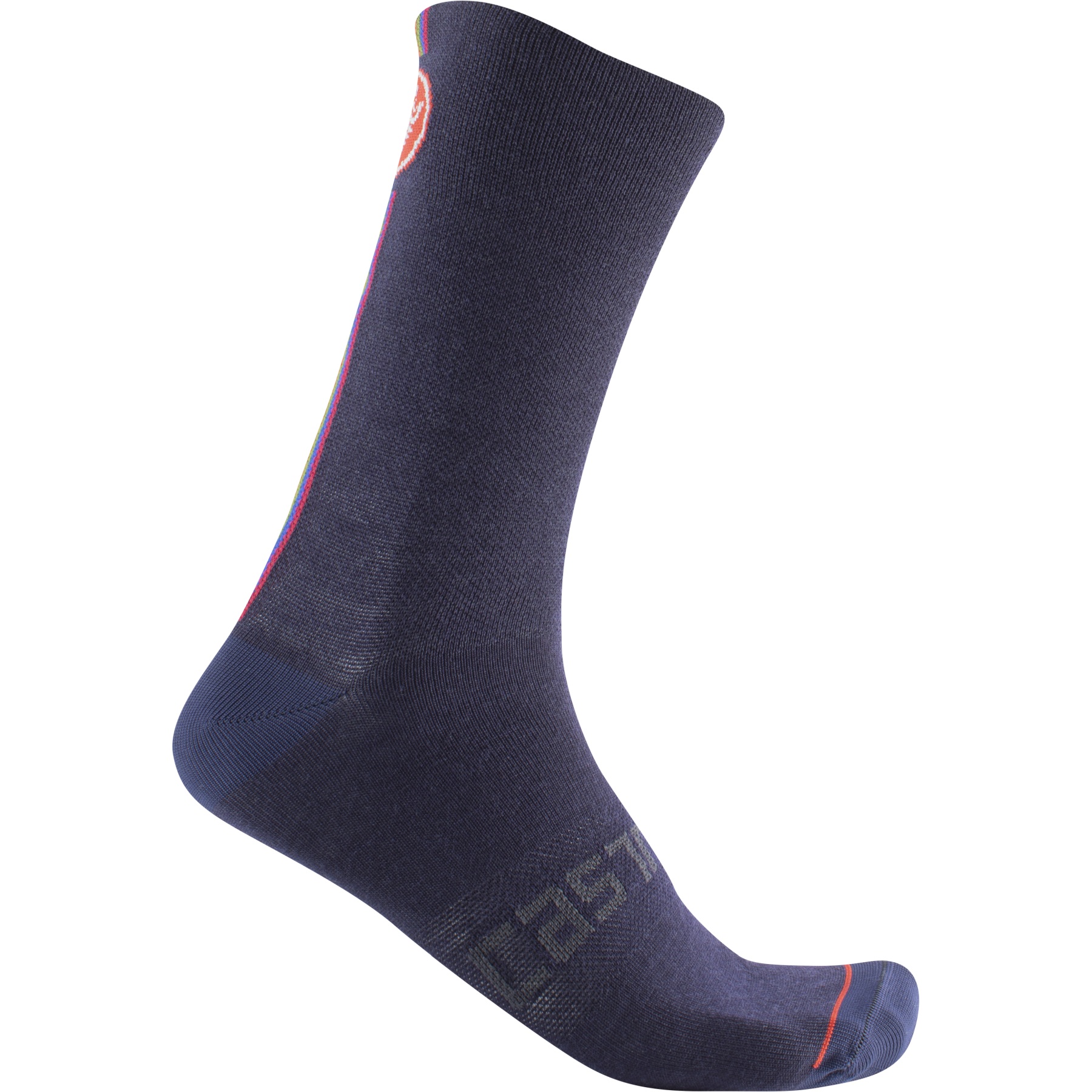 Picture of Castelli Racing Stripe 18 Socks - savile blue 414
