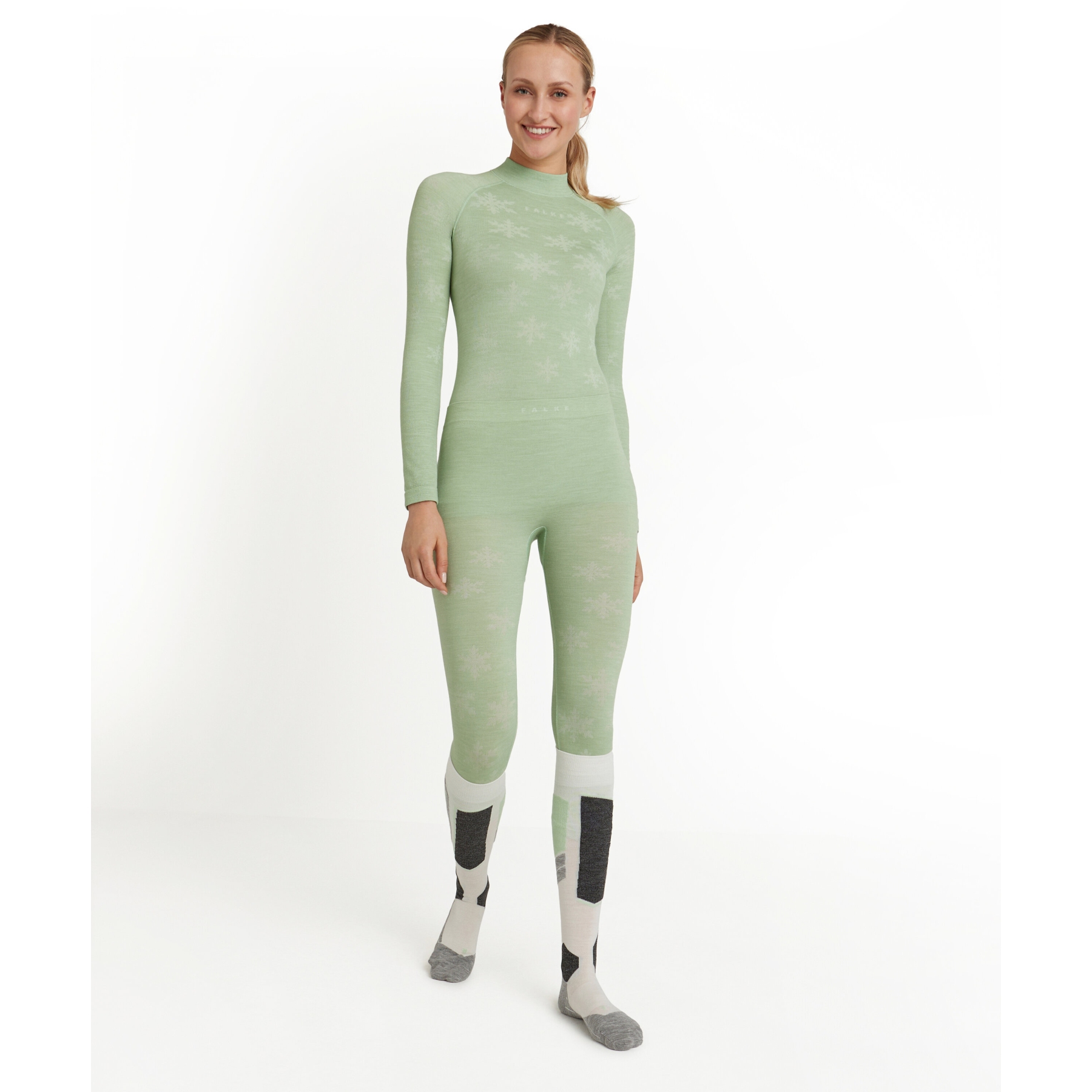 Women Tights Wool-Tech (Green)