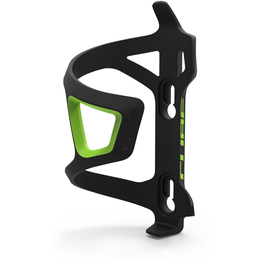 Picture of CUBE Bottle Cage HPP Sidecage - black´n´green