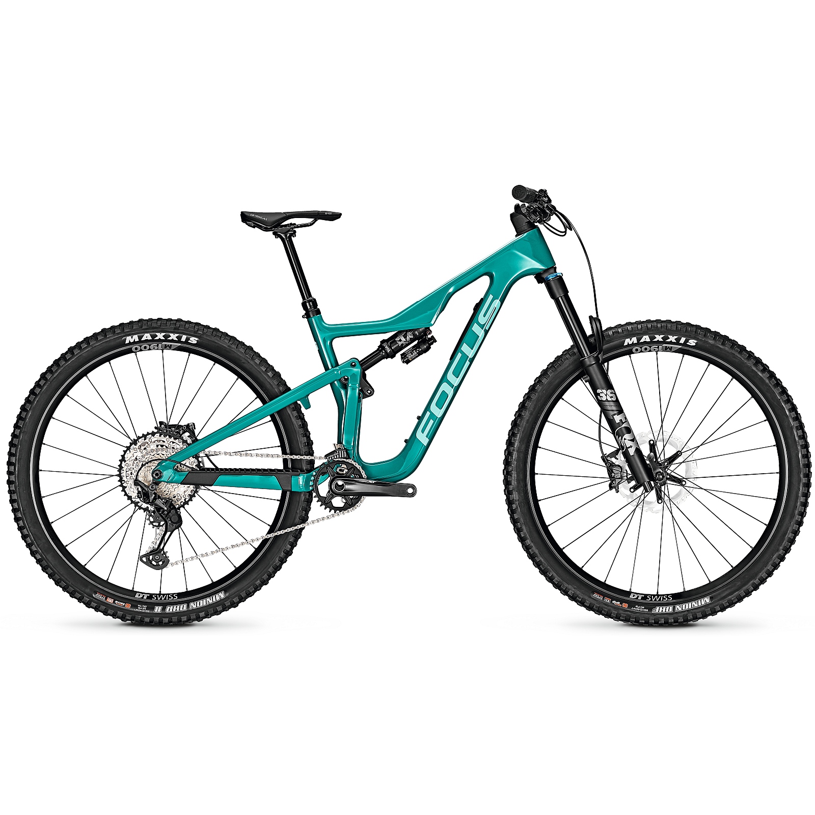 Productfoto van FOCUS JAM 8.9 - 29&quot; Carbon Mountainbike - 2023 - Blue Green