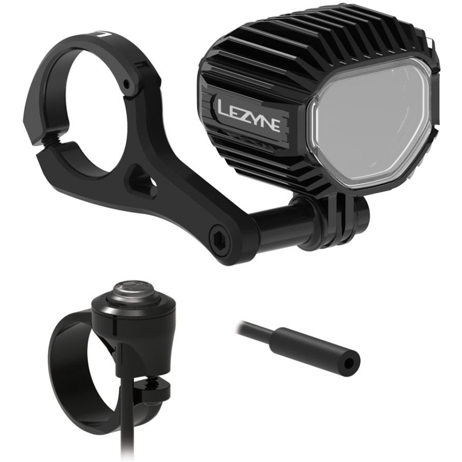 Передняя фара электровелосипеда Lezyne Super HB E1250 StVZO - черный