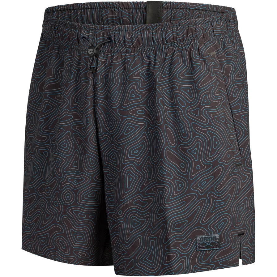 Produktbild von arena Evo Allover Beach Shorts Herren - Sepia Multi