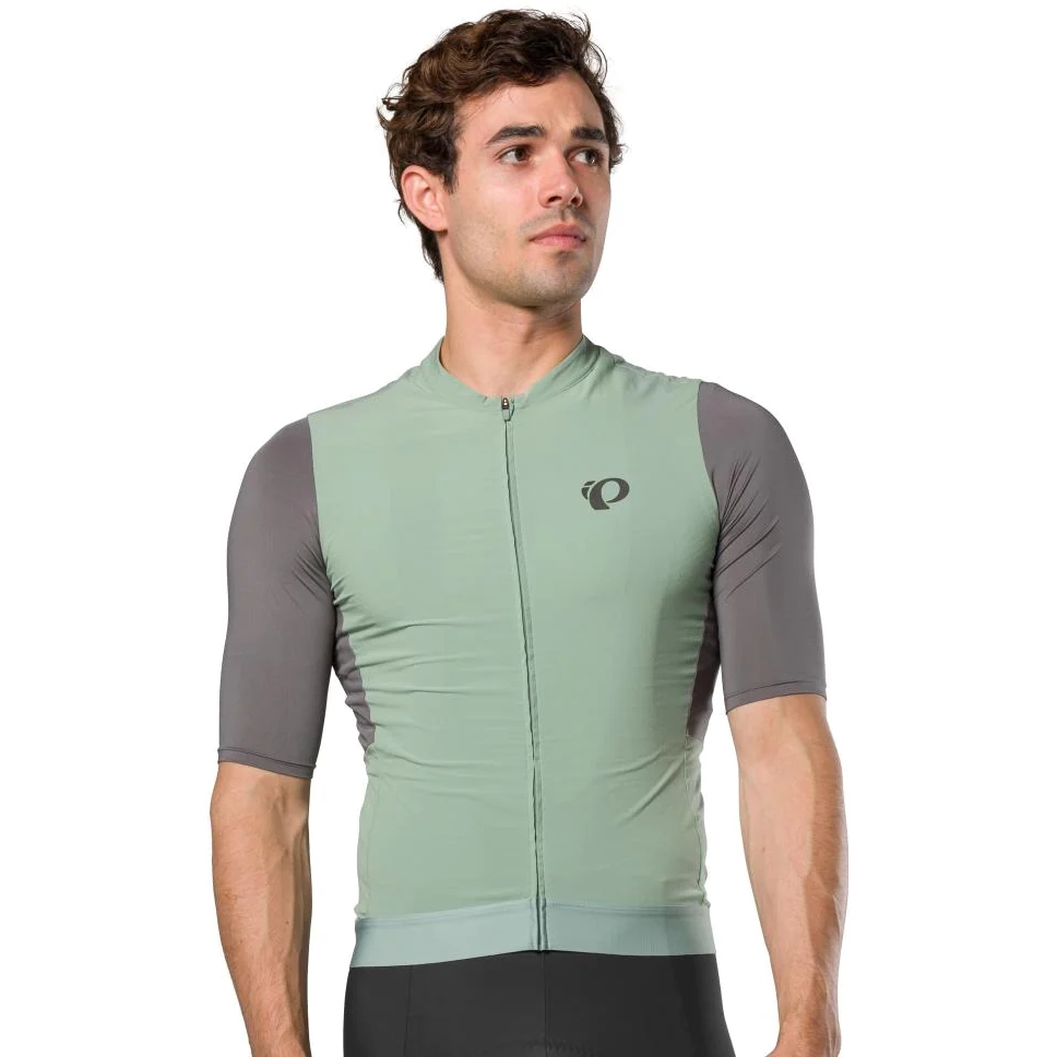 Picture of PEARL iZUMi Expedition Gravel Shortsleeve Jersey Men 11122410 - green bay - AAB