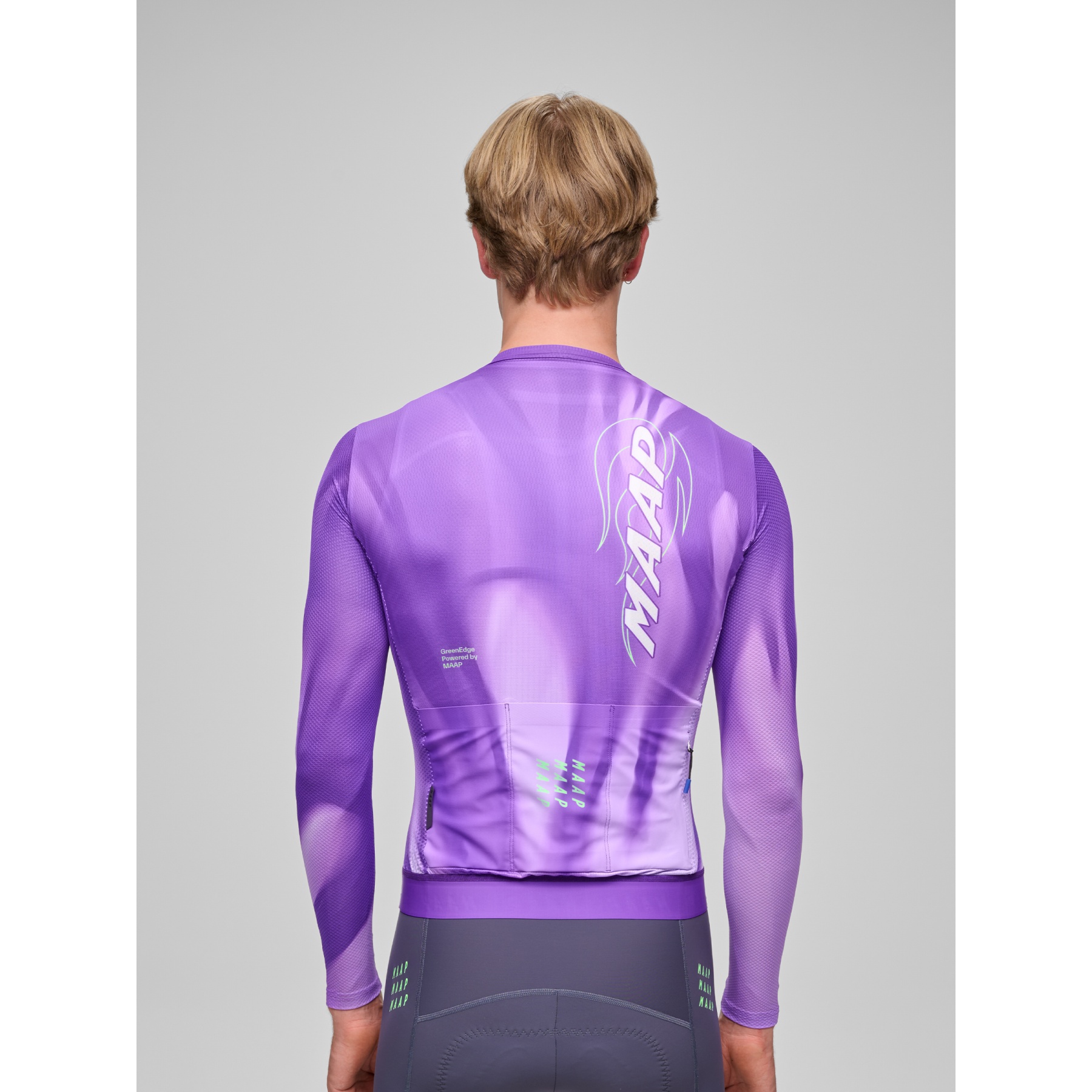 MAAP WorldTour 26 Pro Air 3.0 Long Sleeve Jersey Men - electric