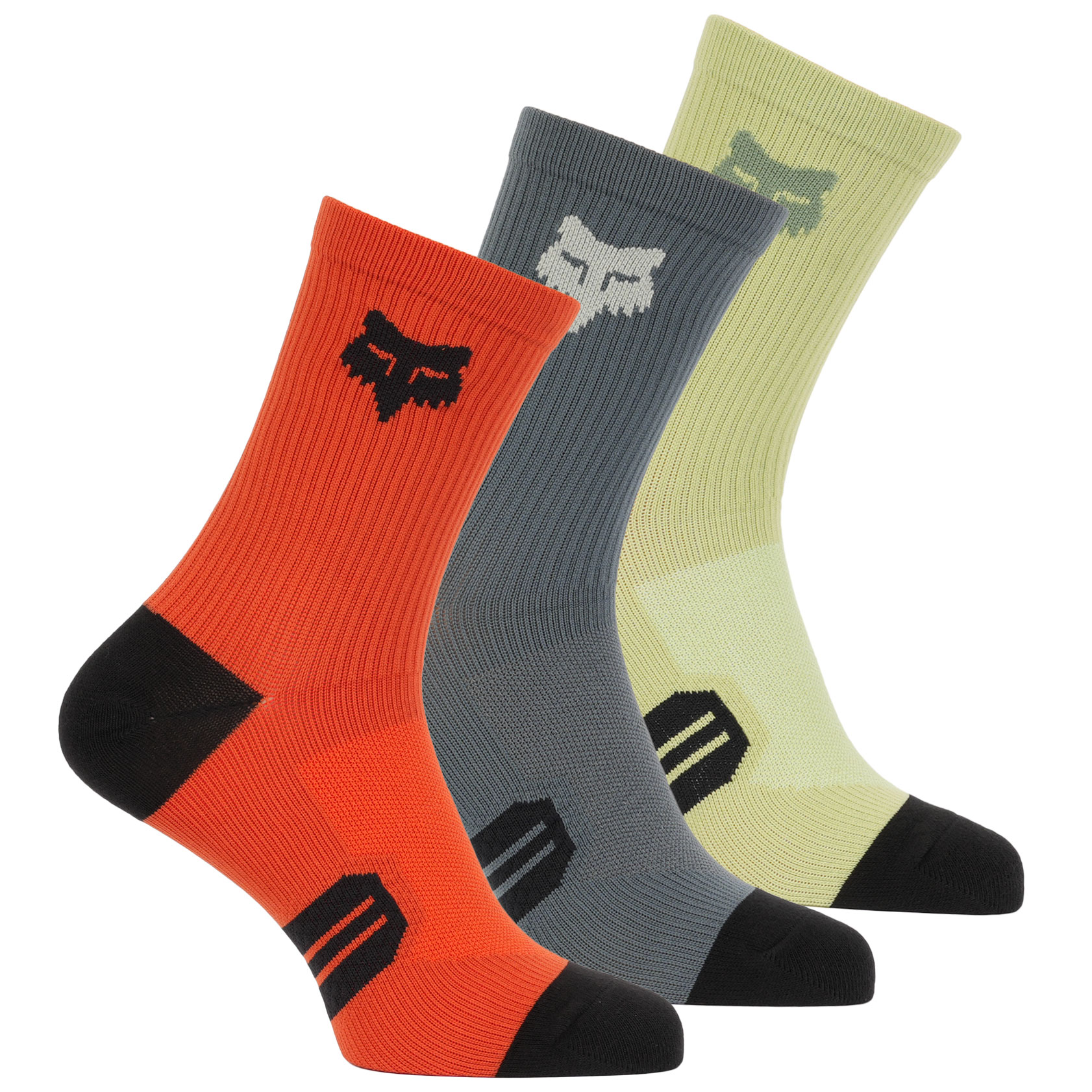 FOX Ranger 6" MTB Socks Prepack (3 Pair) 32451 multi BIKE24