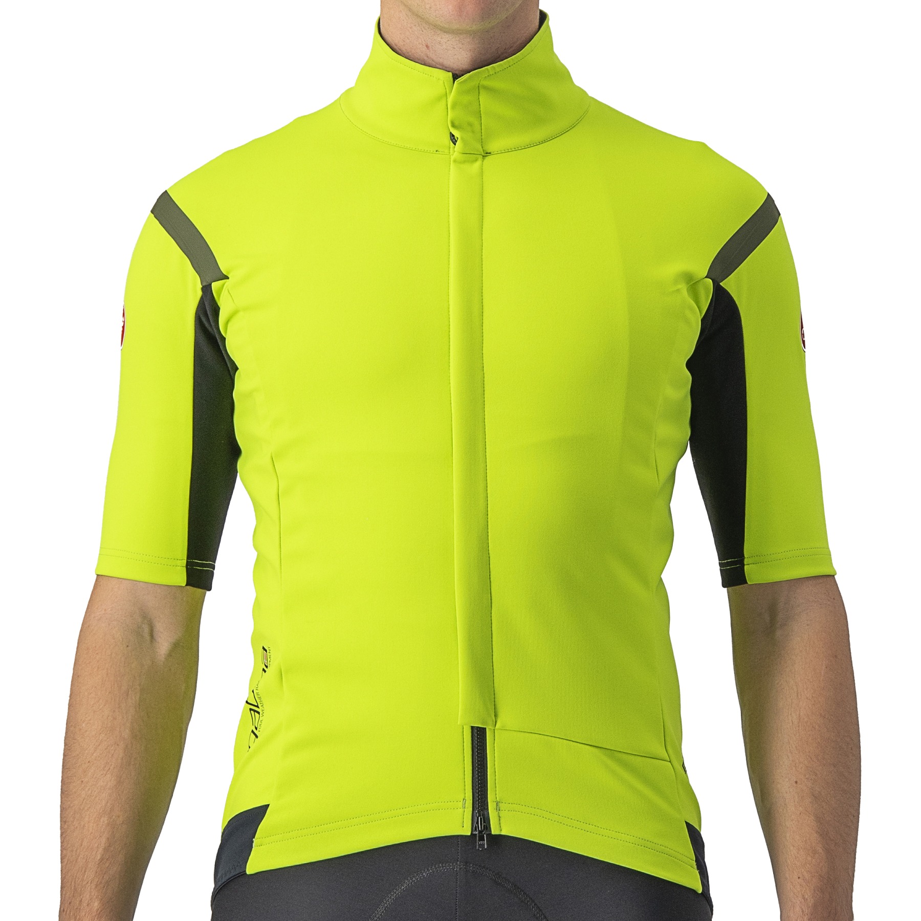 Picture of Castelli Gabba RoS 2 Jacket Men - electric lime/dark grey 383