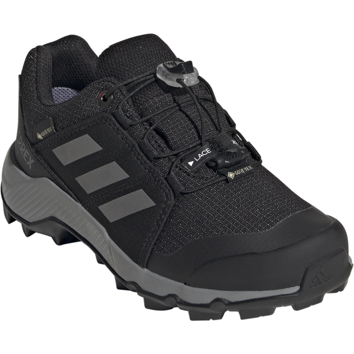 Produktbild von adidas TERREX GORE-TEX Wanderschuhe Kinder - core black/grey thunder/core black IH5511