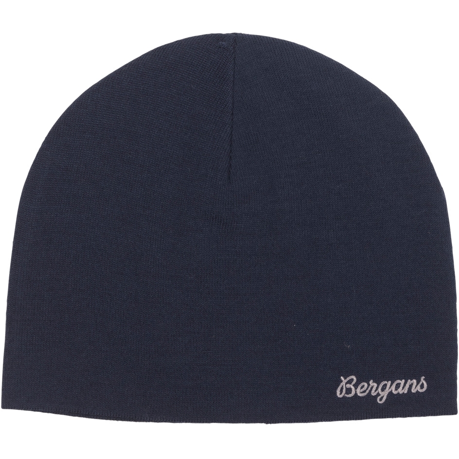 Produktbild von Bergans Allround Thin Merino Beanie - navy blue