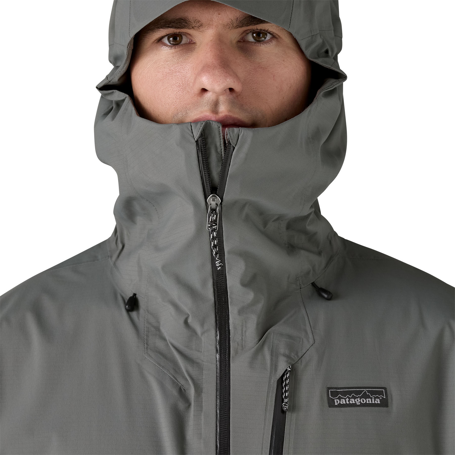 Patagonia Granite Crest Rain Jacket Men - Forge Grey w/Black | BIKE24