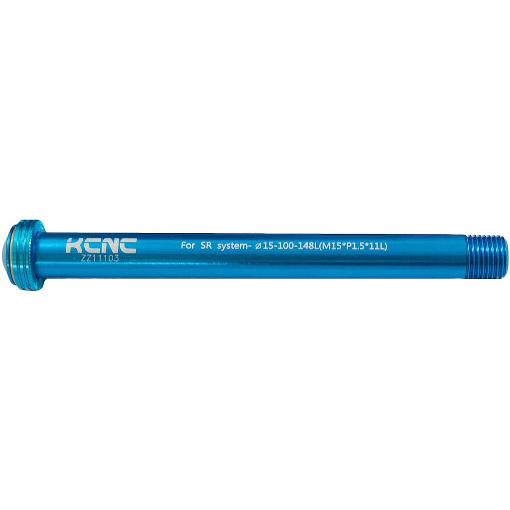Image of KCNC Thru Axle KQR08 - 15x110mm - 6061AL - blue