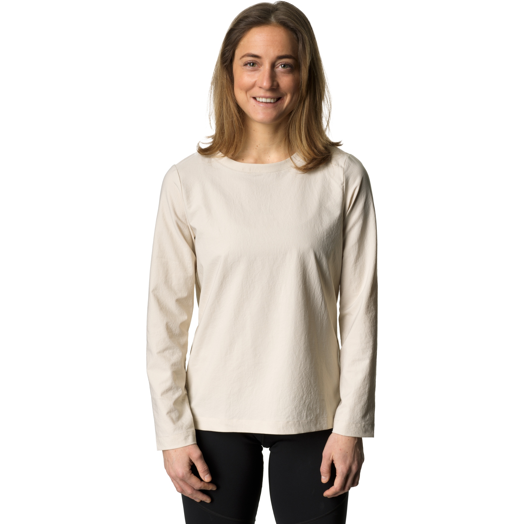 Picture of Houdini Cover Crew Long Sleeve Shirt Women - Foggy Mountain