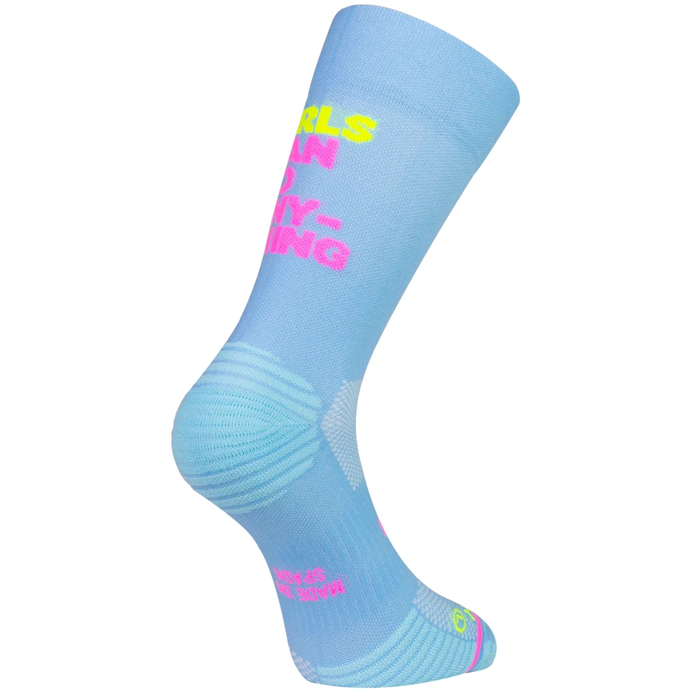 Foto de SPORCKS Calcetines - Running - Girls Can Do Blue