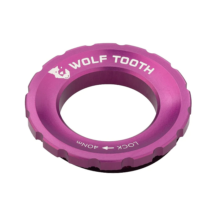 Produktbild von Wolf Tooth Centerlock Lockring - Außenverzahnung - lila