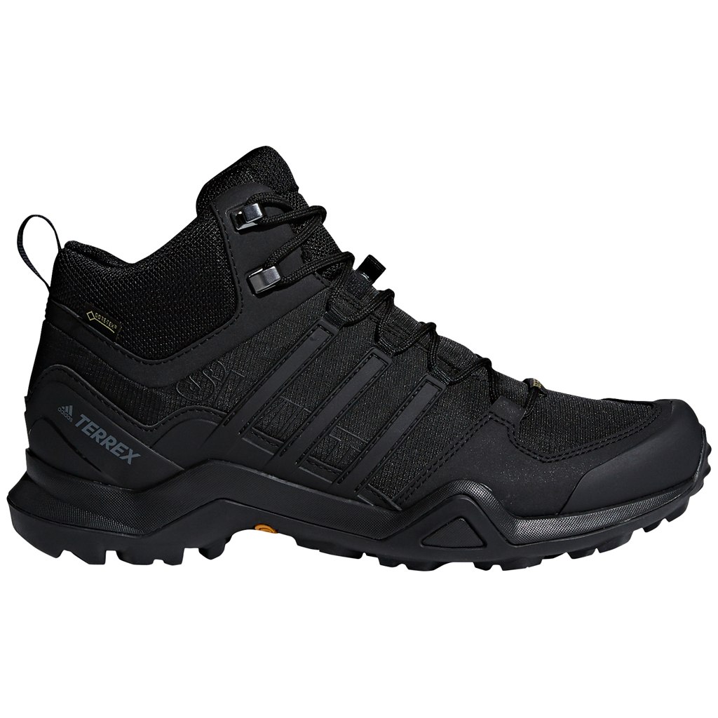 Picture of adidas Men&#039;s TERREX Swift R2 Mid GORE-TEX Hiking Shoes - core black/core black/core black CM7500