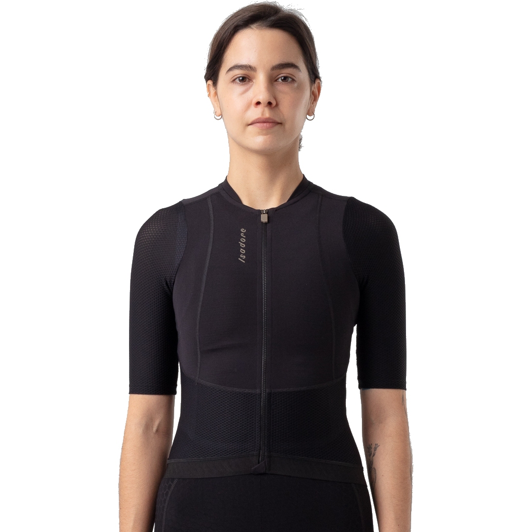 Image de Isadore Maillot Vélo Femme - Echelon Training - Noir