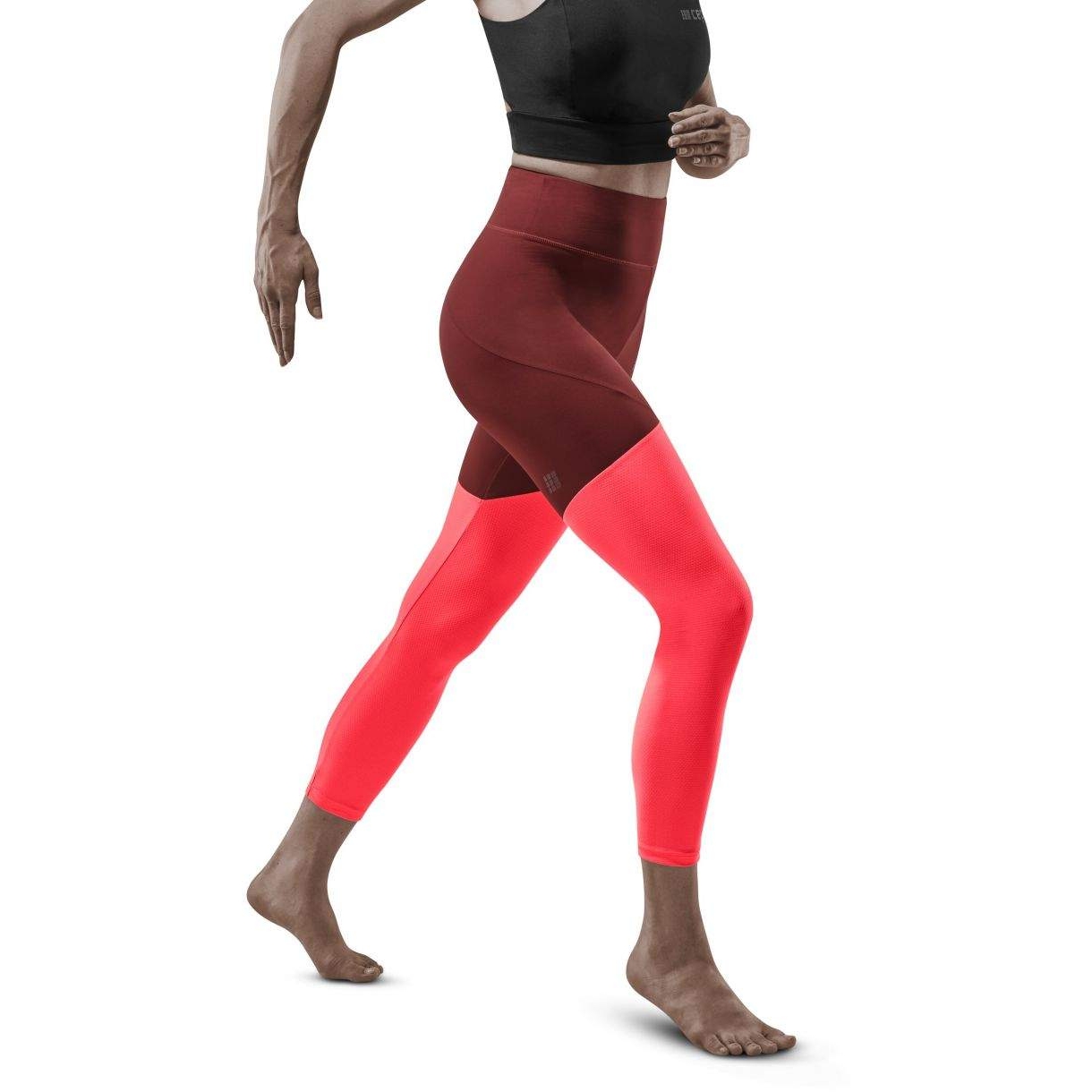 Productfoto van CEP Ultralight 7/8 Legging Dames - dark red/pink