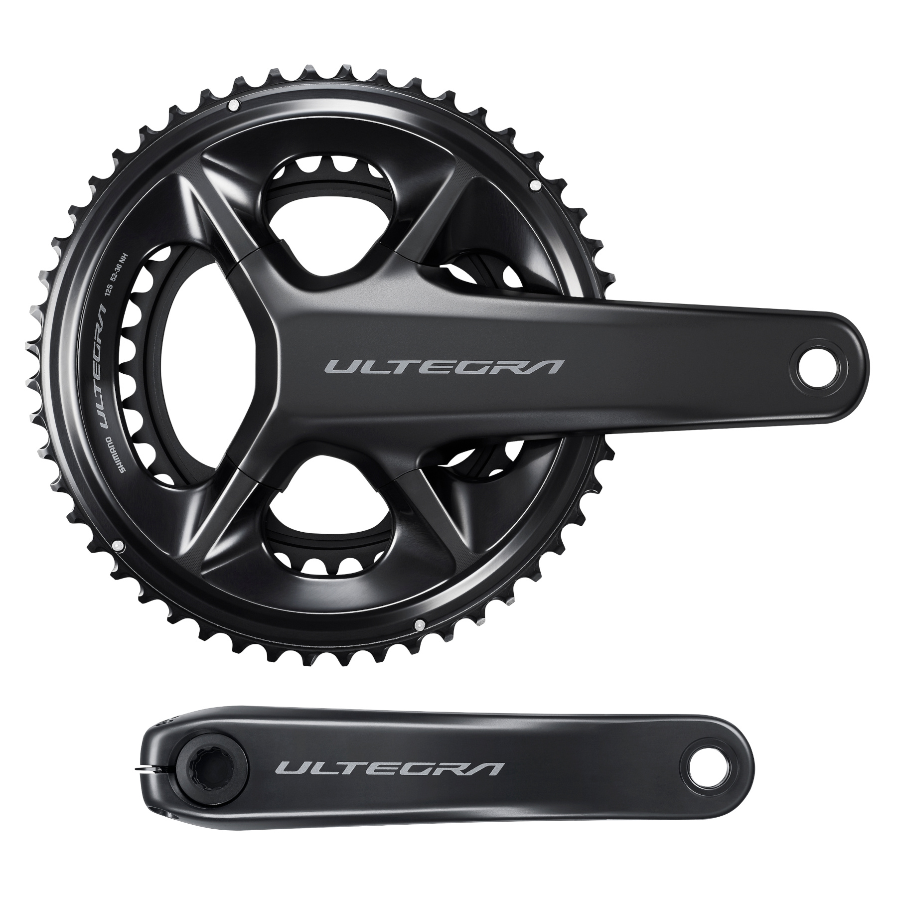 Shimano Ultegra FC-R8100 Crankset - 2x12-speed - black | BIKE24