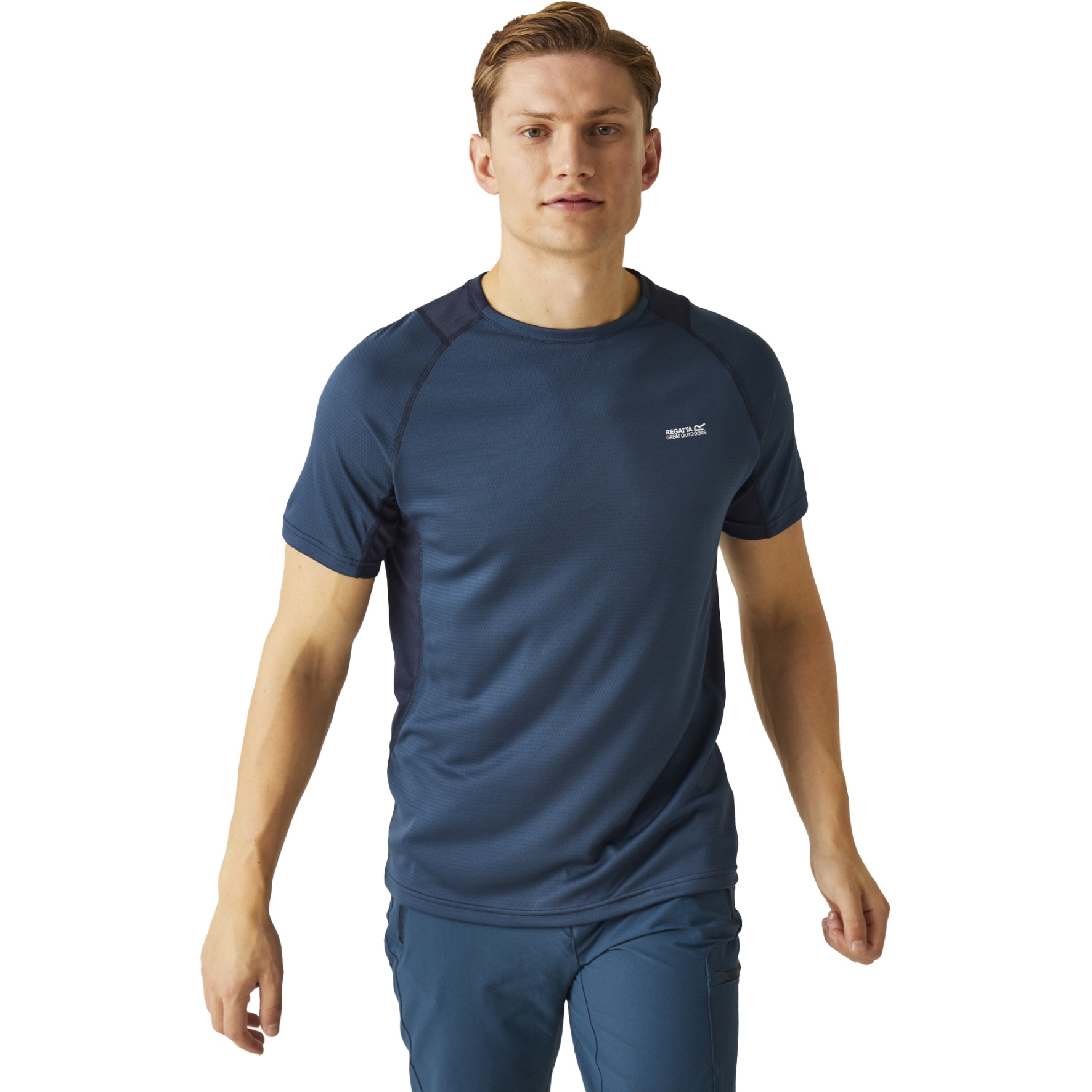 Produktbild von Regatta Virda IV T-Shirt Herren - Moonlight Denim/Navy WQ5