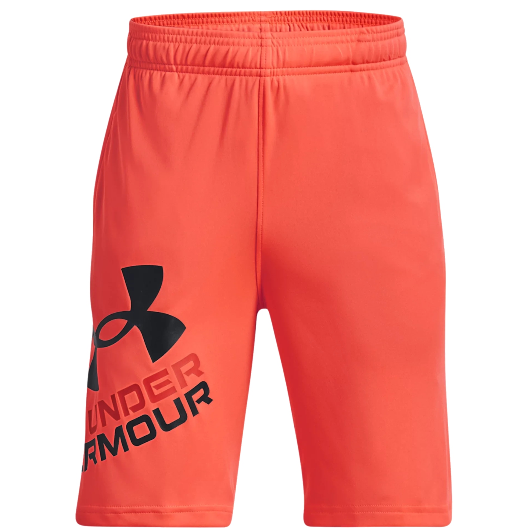 Produktbild von Under Armour Jungen UA Prototype 2.0 Shorts mit Logo - After Burn/Black