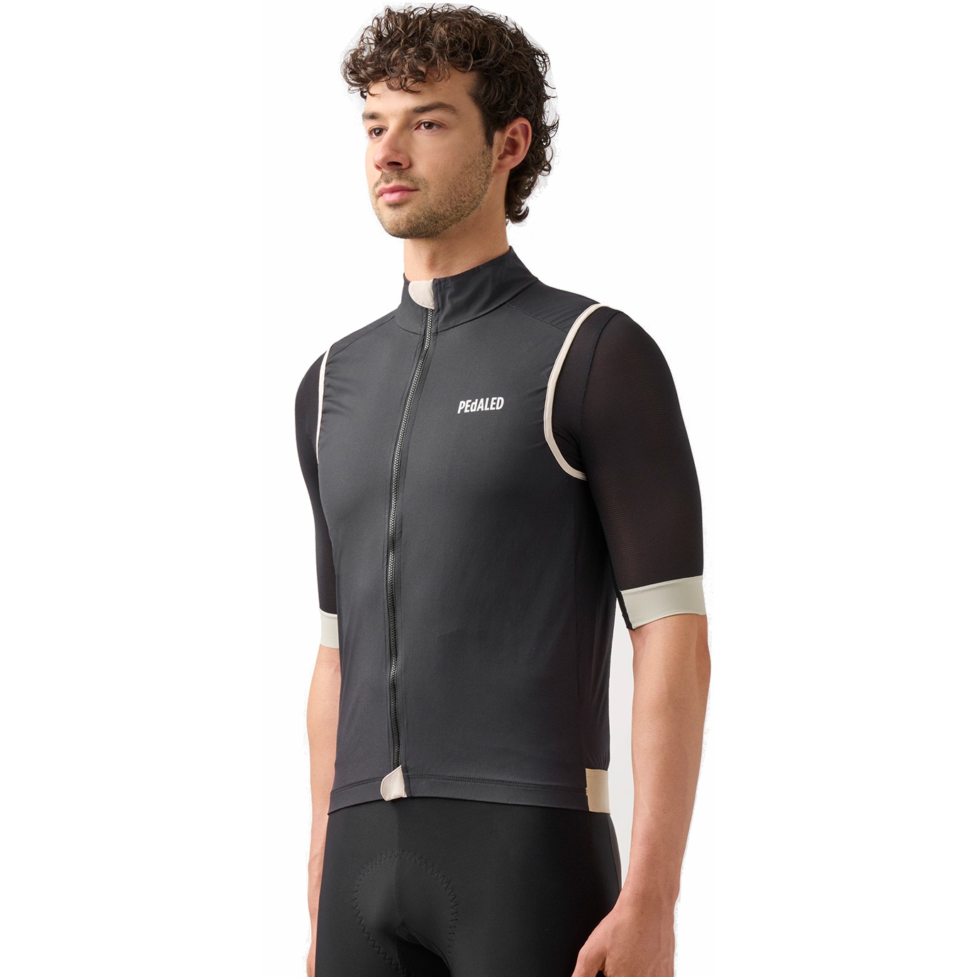 Picture of PEdALED Essential Windproof Vest Men - Black
