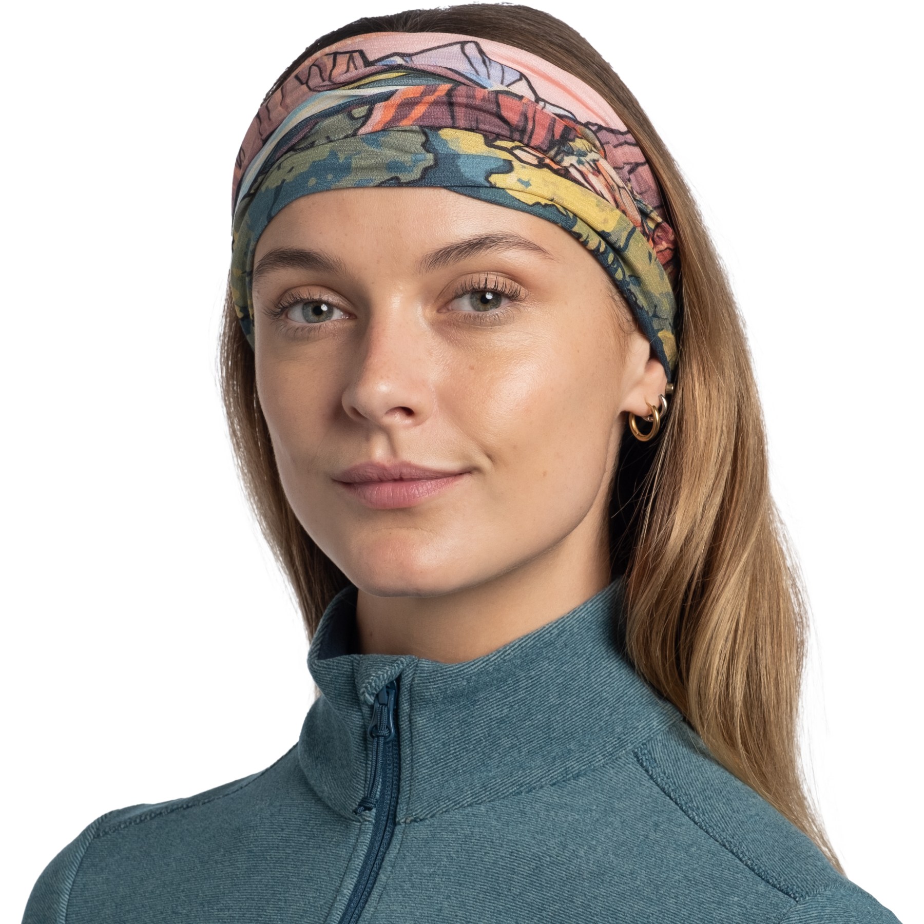 BUFF Tour De Cou CoolNet UV+ Kintenge – Bandeau Multifonction Ultra Léger Et Rafraîchissant National Geographic