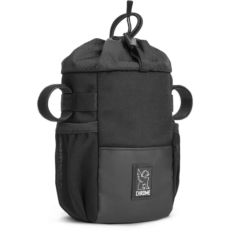 Bild von CHROME Doubletrack Feed Bag Tasche für Lenker, Vorbau, Gürtel - schwarz