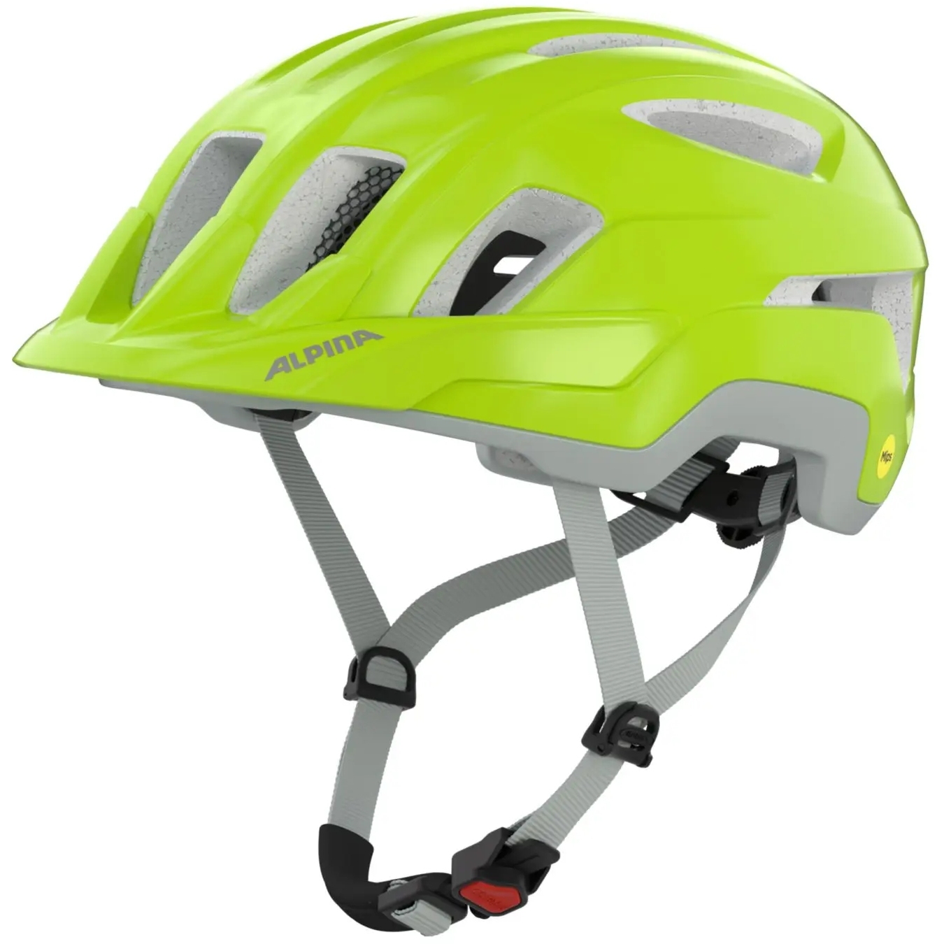 Picture of Alpina Paranus MIPS Helmet - be-visible grey matt
