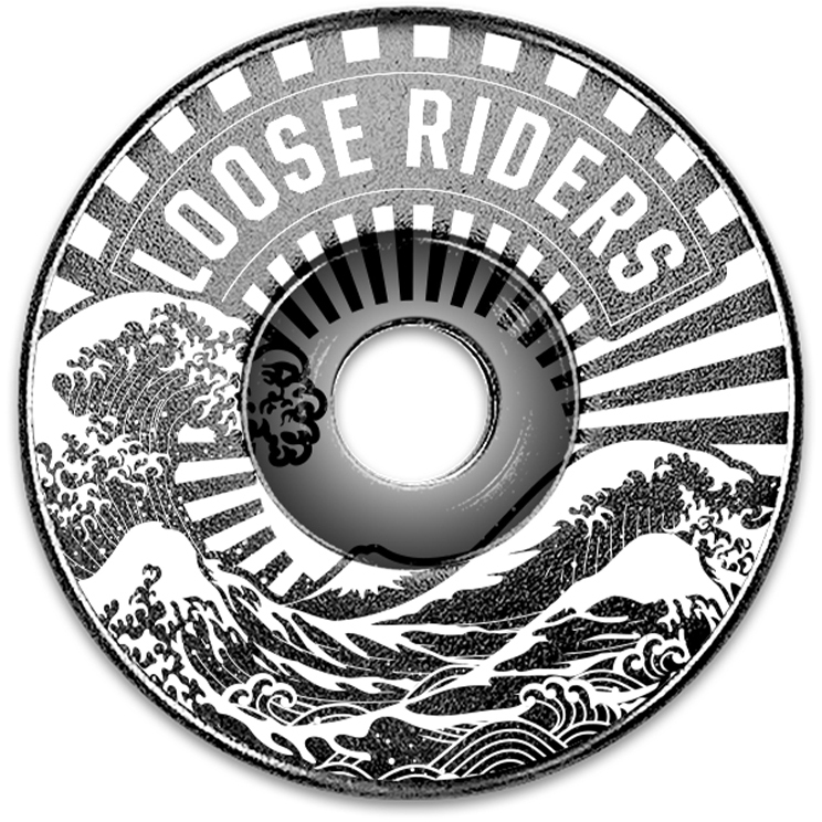 Loose Riders Shred Stem Cap Rising Sun Black BIKE24