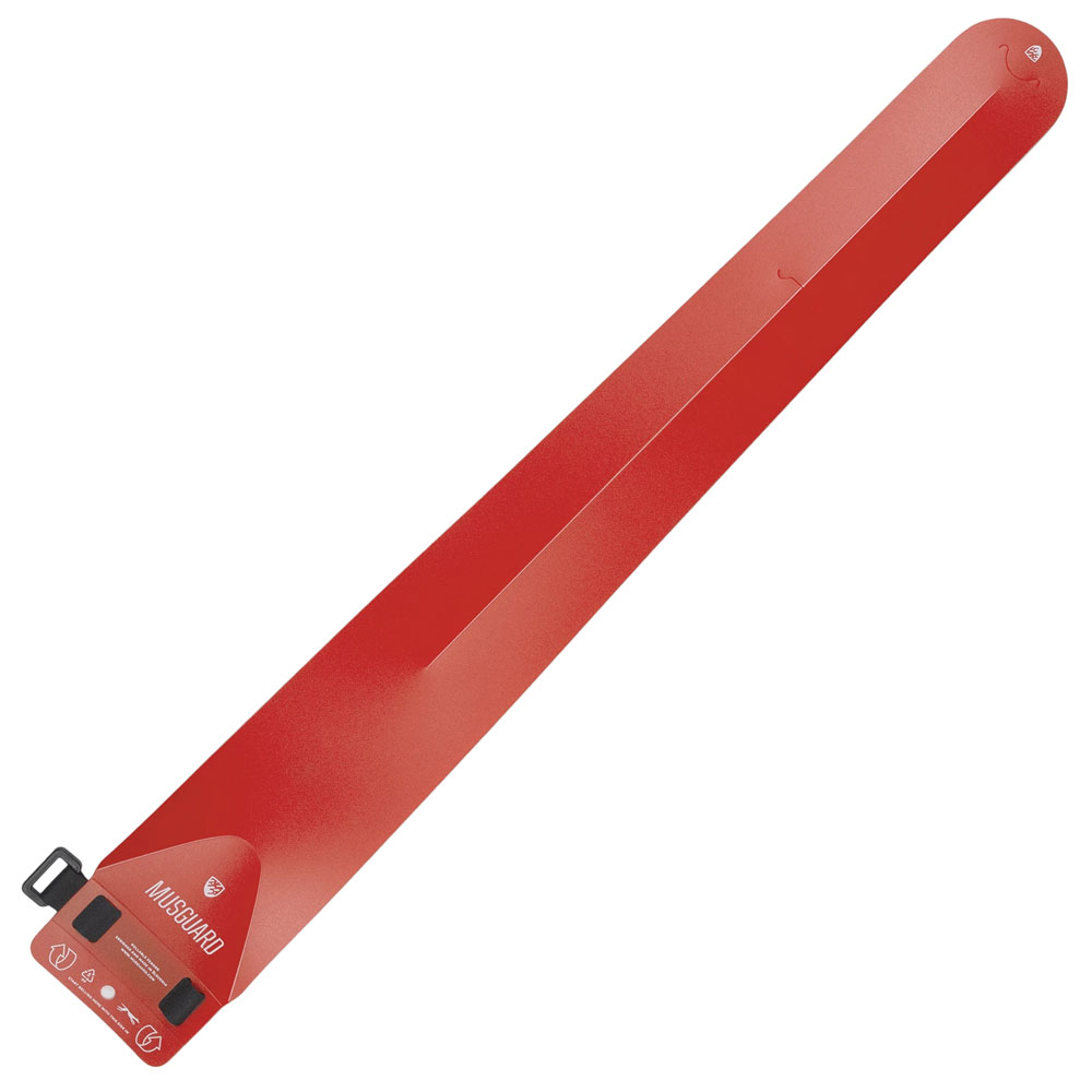 Image of Musguard Rear Mudguard - red