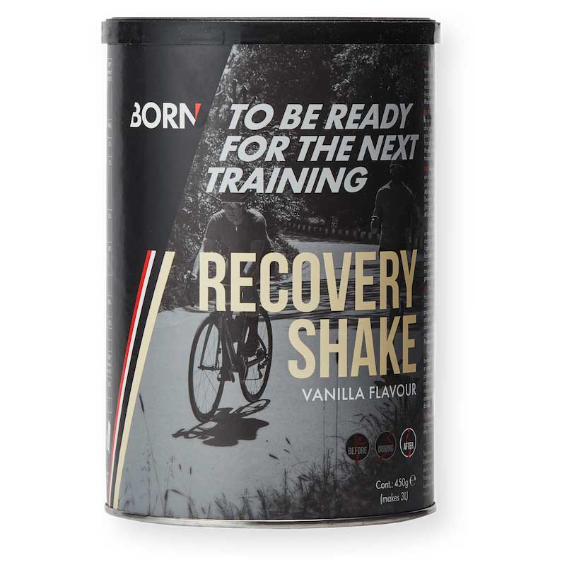 Bild von BORN Recovery Shake Vanilla - Protein-Kohlenhydrat-Getränkepulver - 450g
