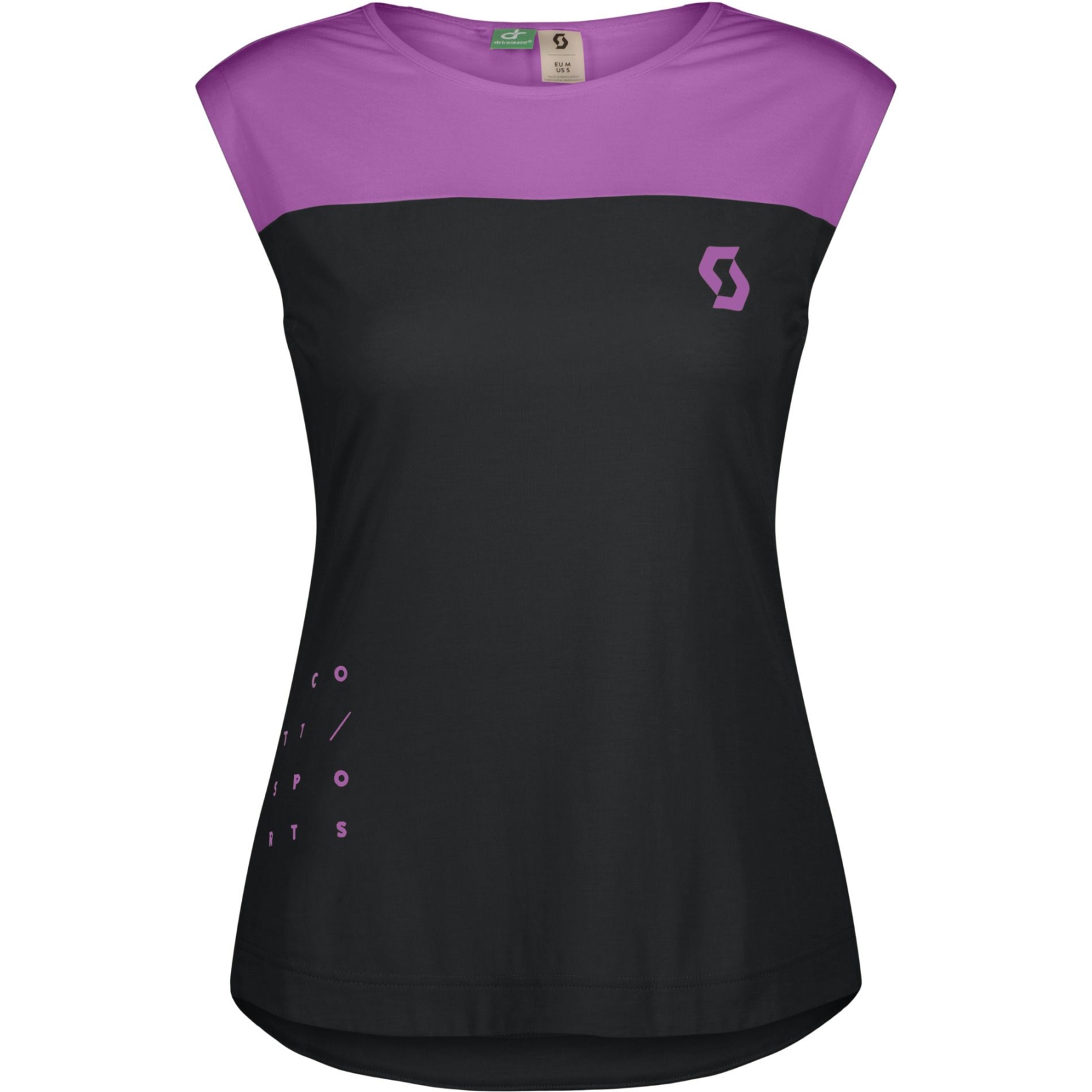 Produktbild von SCOTT Trail Vertic DRI Tank Top Damen - black/liquid purple