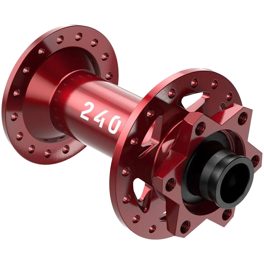 Bild von DT Swiss 240 Classic Vorderradnabe | 6-Bolt | 15x110mm Boost - red ltd