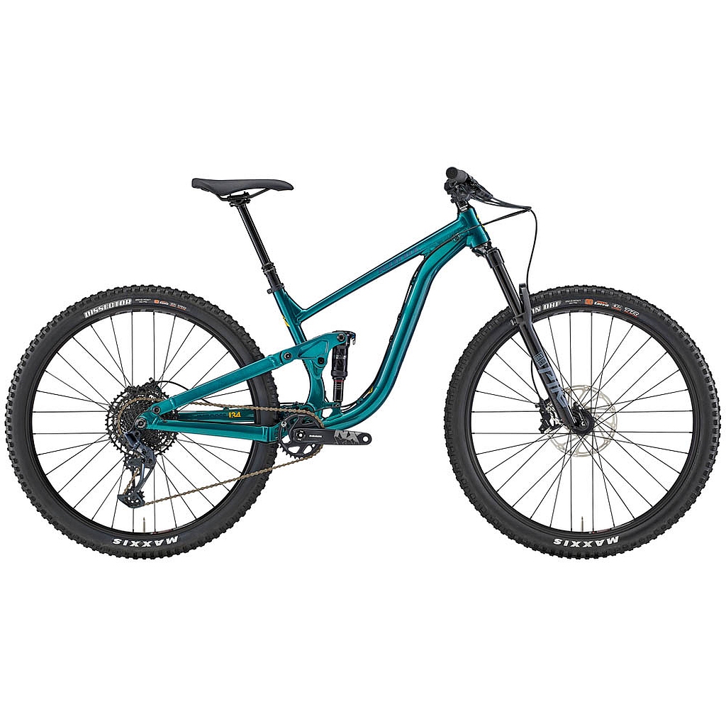 Picture of Kona PROCESS 134 DL - 29 Inches Mountainbike - 2022 - Satin Jeep Green