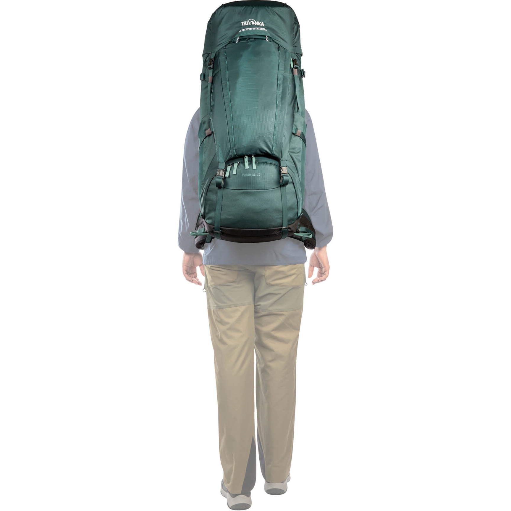 Tatonka Yukon 70+10 Trekking Backpack - black | BIKE24