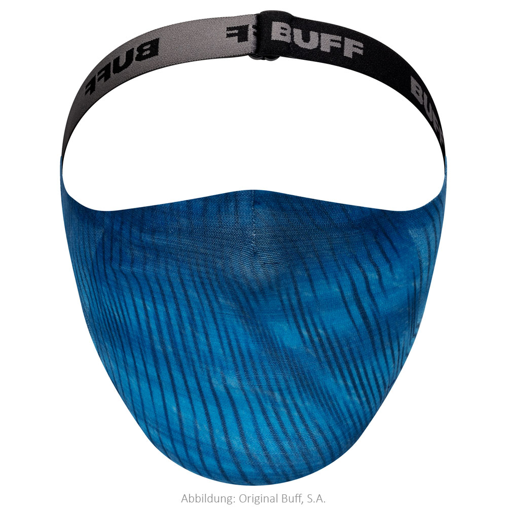 Image de Buff® Masque à Filtre Protection Faciale - Keren Blue