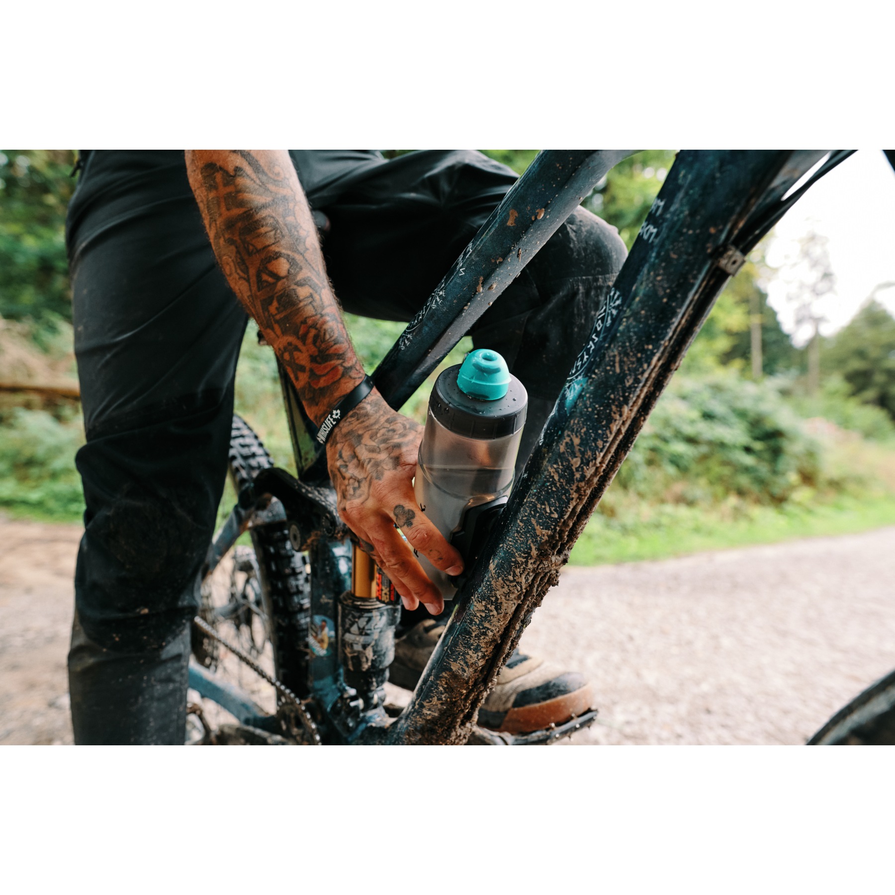 Borraccia Bici Peaty's X Fidlock Lockin 600 Ml – Sistema Magnetico Senza Gabbia, Twist & Release